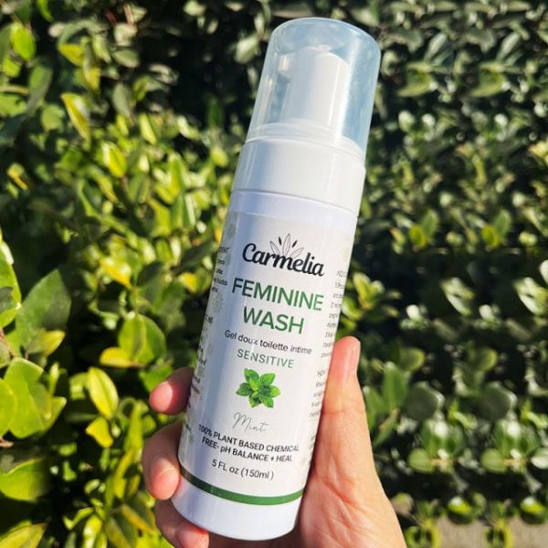 wash sensitive mint feminine wash sensitive mint Carmelia cosmetics