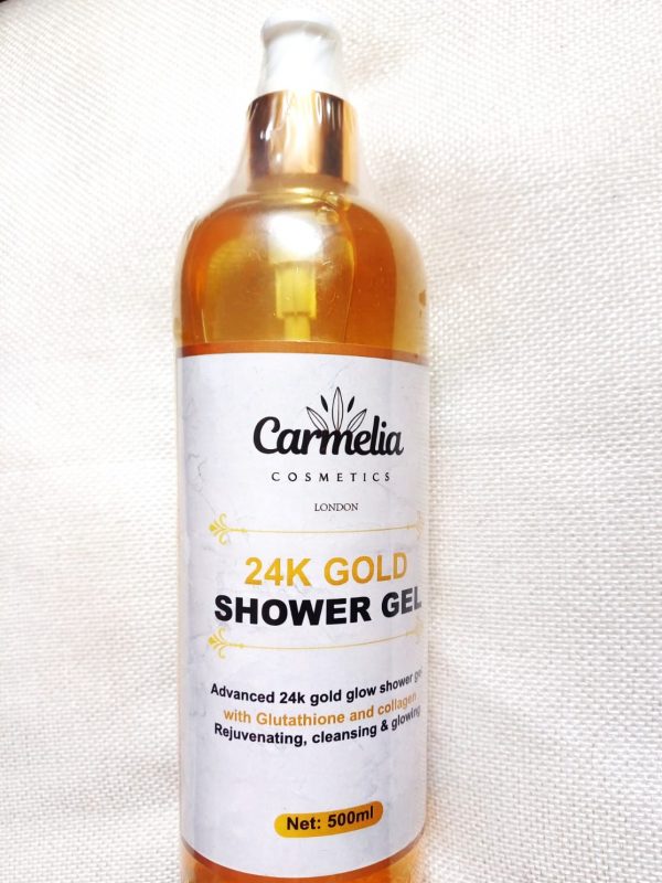 24k Gold shower gel Carmelia cosmetics 24k Gold shower gel Carmelia cosmetics